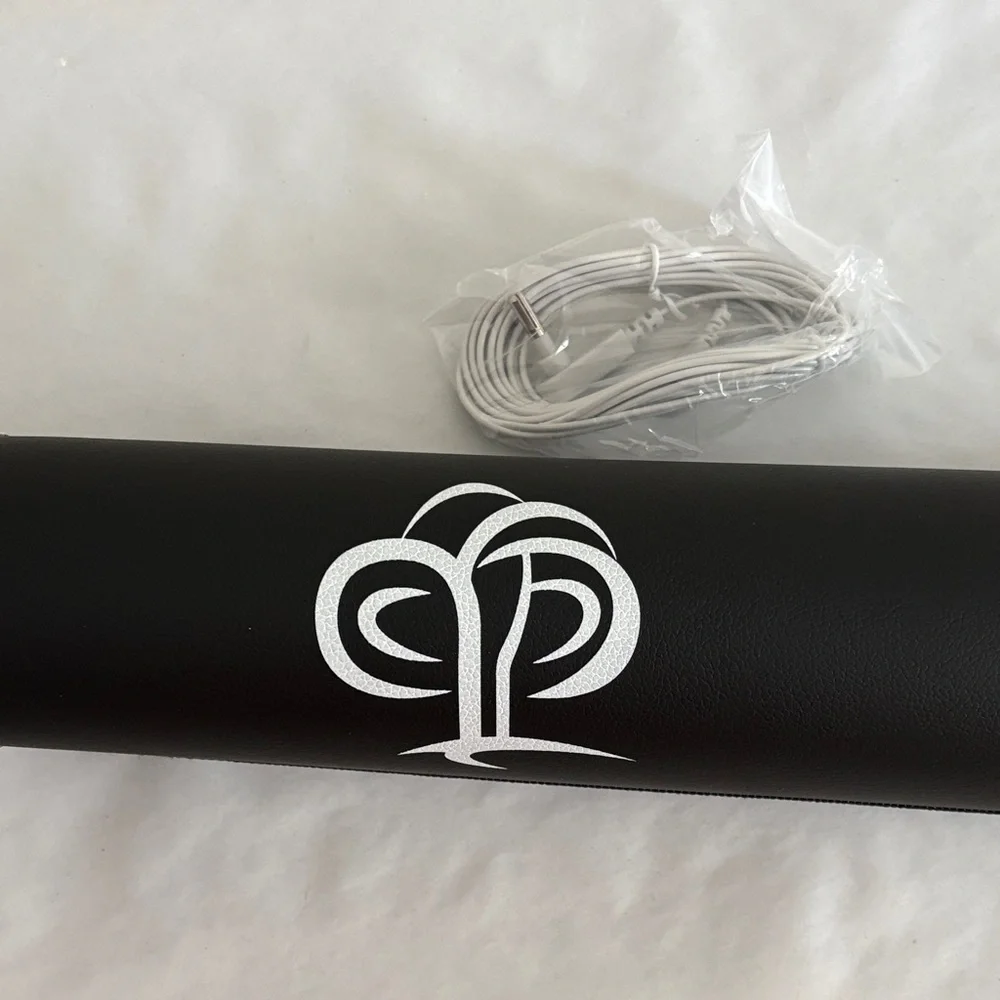 Grounding Mat Black Leatherette for body  Feet Earthing Pad new in box renewing